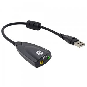 External USB 2.0 Sound Card Jack 3.5mm Earphone Microphone Audio Adapter For Laptop & PC