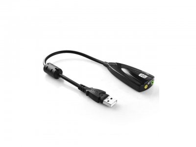 External USB 2.0 Sound Card Jack 3.5mm Earphone Microphone Audio Adapter For Laptop & PC