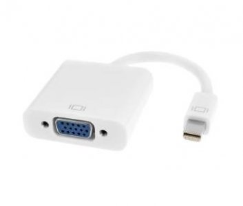 Mini DisplayPort (Thunderbolt) to VGA Adapter, Mini Displayport Male to VGA Female Mini DP To VGA