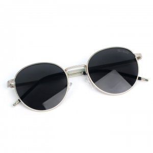 Tom Hardy Sunglasses-1915 Silver Black