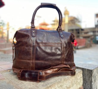 Genuine leather Travel bag