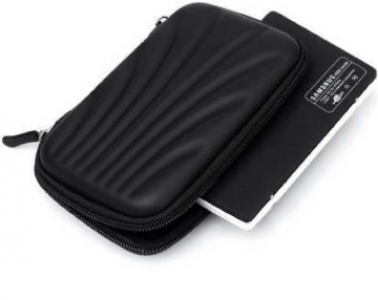 Water Proof & Shock Proof External Hard disk Case Protector for 2.5 inch Inch Portable Hard Drive (For Seagate, Toshiba, WD, Sony, Transcend ) (For WD, Seagate, Toshiba, Samsung, Lenovo, Kingston, Transcend, Apple, Nvidia, Neon Black)