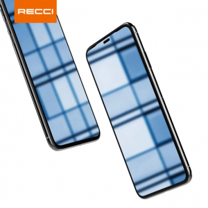 Recci Design Full curved HD Screen Protector For I Phone 11 - Full Curved Glass- Full Bending- Quick Paste