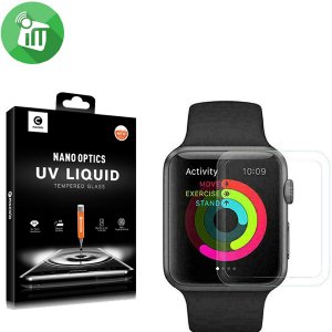 Apple i Watch Series 4 Genuine Quality UV Liquid Tempered Glass Screen Protector 40 mm